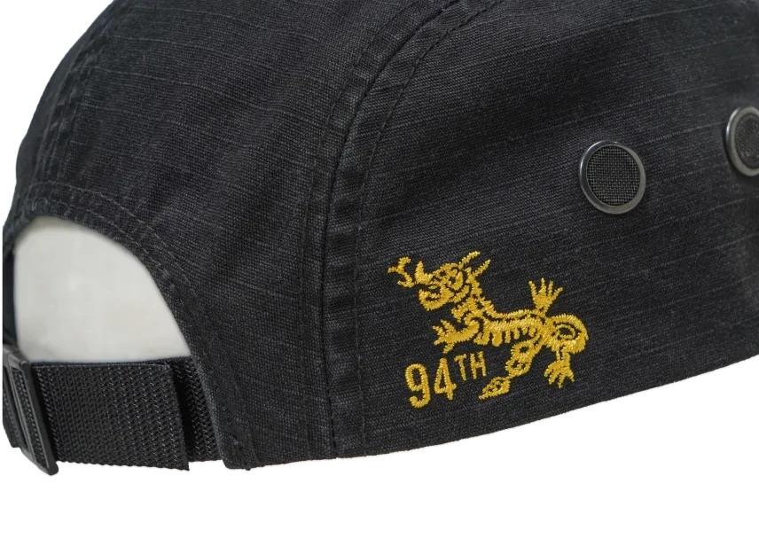 Supreme Gorra de Campamento Militar "Negra"