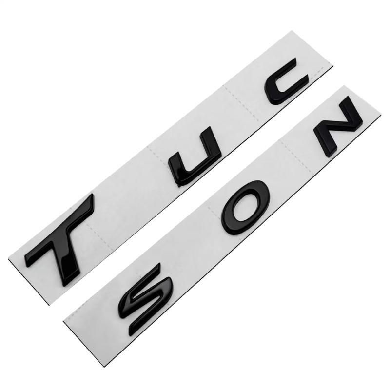 Nálepka se znakem TUCSON Odznak Nálepka s logem auta vhodná pro Nálepka na hlavu TUCSON Zadní část kufru