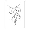 Nordic Minimalist Figures Line Art Sexy Woman Wall Canvas Painting Girls Drawing Posters And Prints Decor For Living Room HD0095