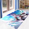 Anime R-ReZero R-Rem Pattern Carpet for Bedroom Decor Non-slip Home Living Room Sofa Area Rug Hallway Bathroom Kitchen Floor Mat