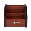 Wooden Desktop Organizer Pen & Remote Holder