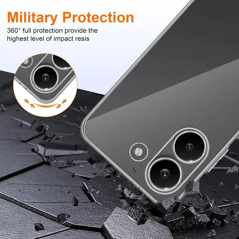 Für Xiaomi POCO X8 Pro X8Pro Max X8ProMax Trubo 5 Turbo5 Ultradünn Klar Weich TPU KameraSchutz Rückseite Handyhülle Cover Capa