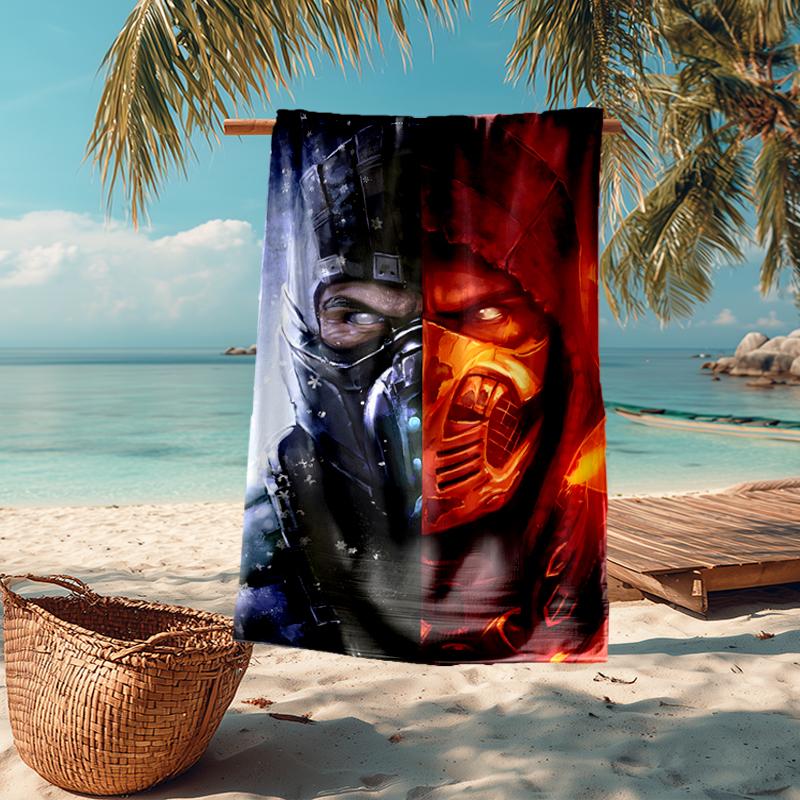 SubZero Fashion Beach Towel: Ideal for Summer Adventures Soft, absorbent and quick drying suitable for swimming and bathing