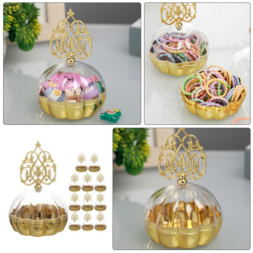 12 Pcs Candy Box Small Favor Boxes European Style Gift Containers For Bridesmaid Party Snacks Packaging Boxes Chic Treat