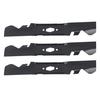 3*Xtreme Blade Set ZT1-50 For Cub Cadet 490-110-C204 742P05094-X XT1-LT50 Fab
