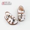 Infant Soft Sole First Steps Shoes - Stylish Closed Toe Sandals for 1-Year-Olds