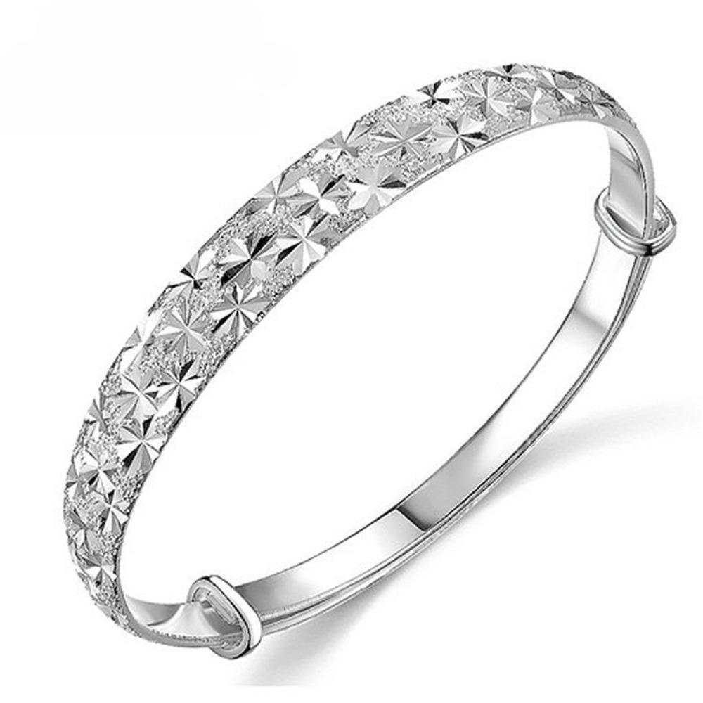 

Fashion Silver Plated Starry Sky Bracelet for Women Elegant and Shiny Jewelry Accessory