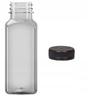 Plastic PET Bottles with Cap 250 Ml - 200 Pcs