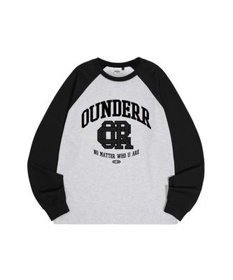 OUNDERR Old School_Raglan_Oversized_Long_Sleeve [Black]