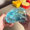 Blue Maltose Squishy Toys Anti Stress Sensory Fidgets Toy Soft Simulated Transparent Blue Maltose Slow-Rebound Decompression Toy
