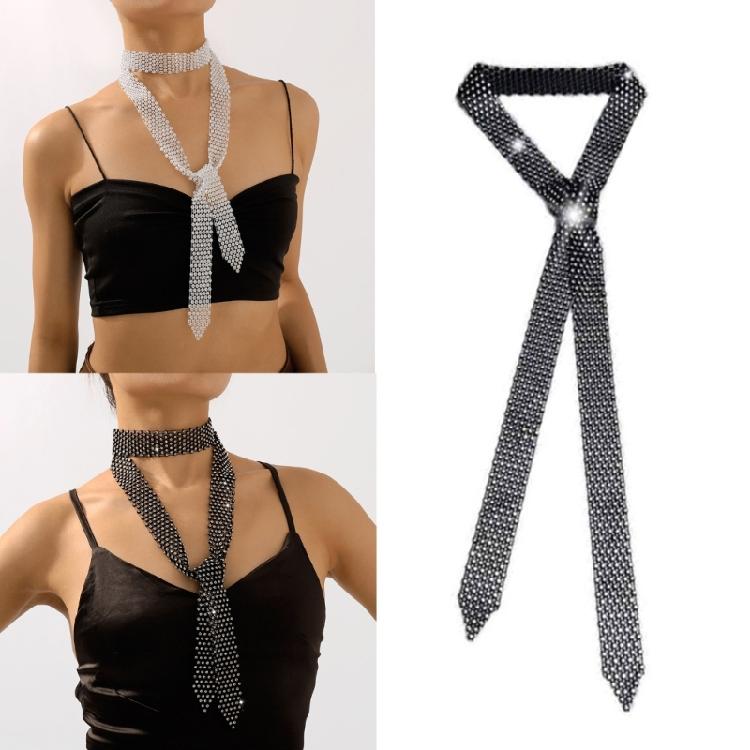 Neckerchiefs Necklace Female High-end Design Sense All-match Sweater Chain