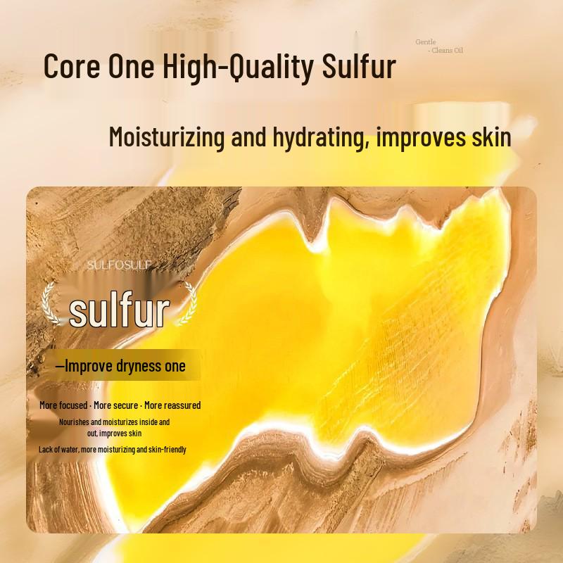 Qingling Sulfur Anti-Itch Moisturizing Body Lotion: Nourishing, Hydrating, and Refreshing for Dry, Flaky Skin.