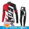 Winter Thermal Fleece Men Cycling Jersey Sets MTB Bicycle Clothes Wear Ropa Ciclismo Racing Bike Clothing Team Cycling Suit