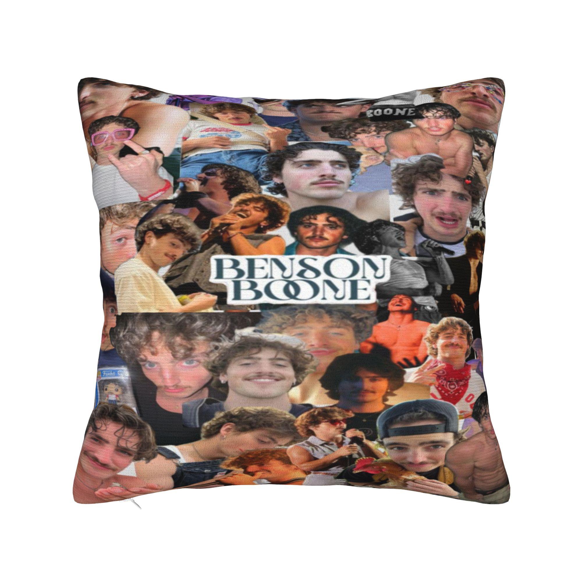 

Benson Boone Moonbeam Ice Cream concert tour Pillowcases Cushion Cover Pillow Covers Soft and Sweet Zippered Multi-Size 12x12in 30X30cm