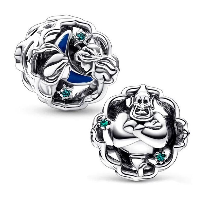 Aladdin Käfer Zauberteppich Charm Perle für DIY Silber Armband Halskette Schmuck Geschenk Bestseller Spielzeug