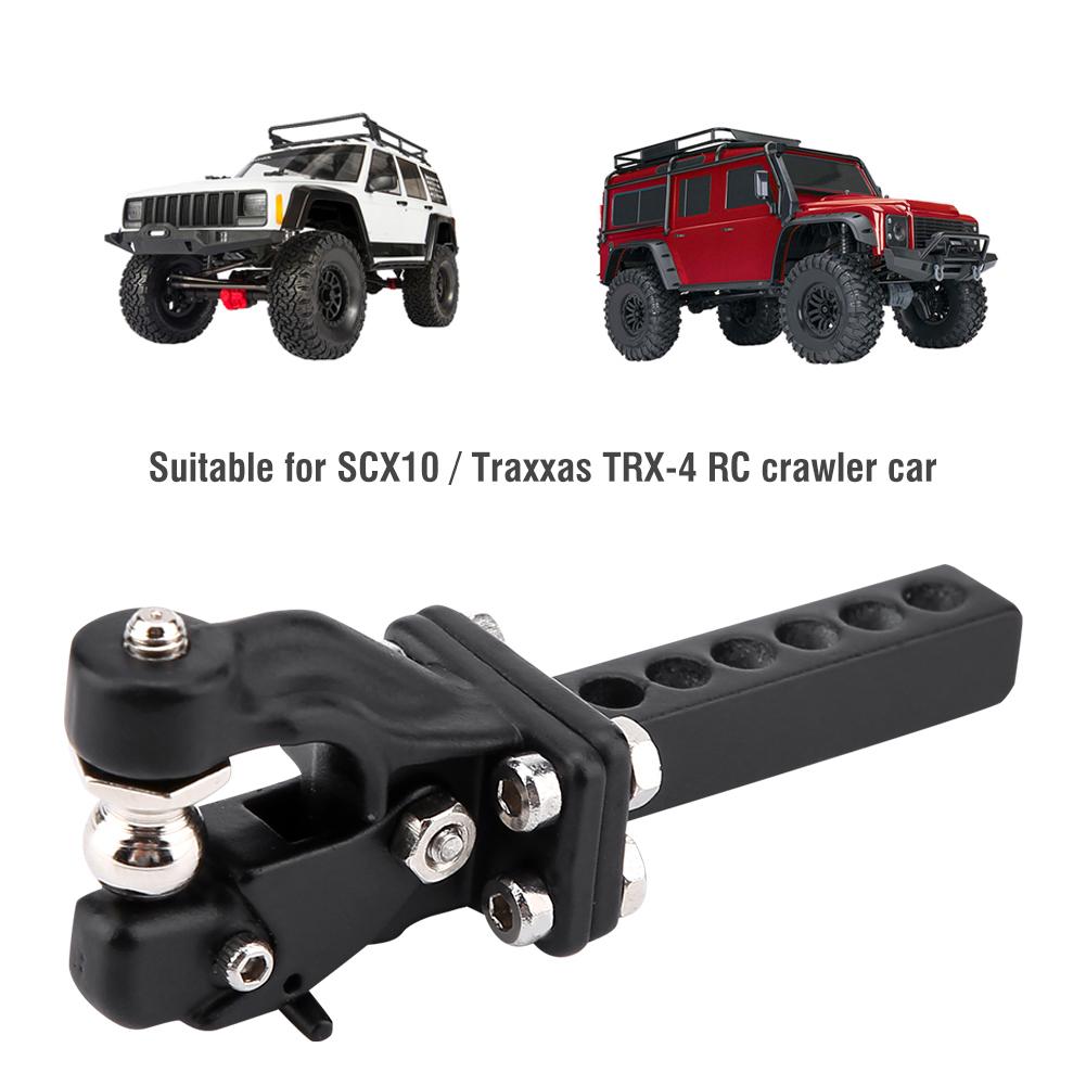 Simulation Metal Accessory Trailer Hook for SCX10   Traxxas TRX 4 RC Crawler Car