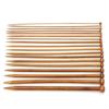 36Pcs Bamboo Crochet Needle 25/35cm Single Pointed Round Bead Knitted Needles for DIy Sweater Needlework Tool Supplies