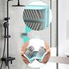Hair Catcher Anti-clogging Reusable Stopper Showering Bathtub Debris Lints Collector Accessory Household Shower Room Toilet