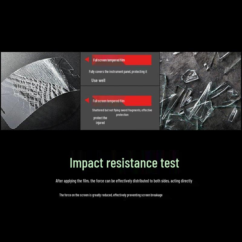 Qianjiang Sai 250/350/400/600 Motorcycle Screen Protector - Tempered Anti-Scratch Film