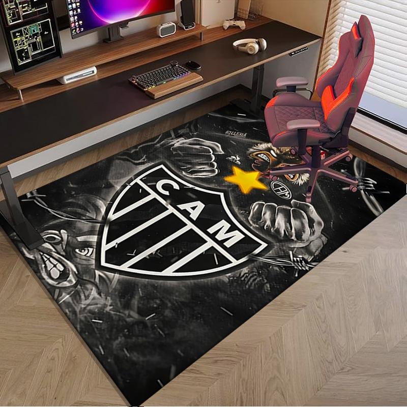Love For Atlético Printed Area Rug for Office, Chair Rug, Decorative Carpet Floor Mat, Large Size Fan gifts Christmas gifts