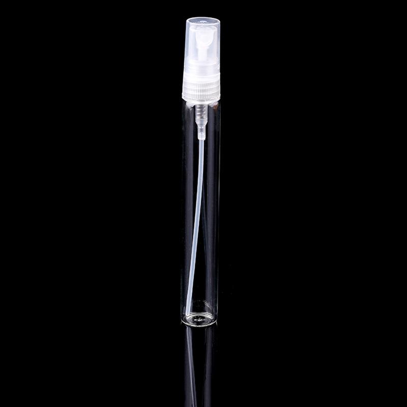 MamboCat Set 5 Flaconi Spray In Vetro Ambra 50 Ml Con Nebulizzatore – Protezione UV, A Tenuta, Riutilizzabili, Per Oli, Profumi, Cosmetici