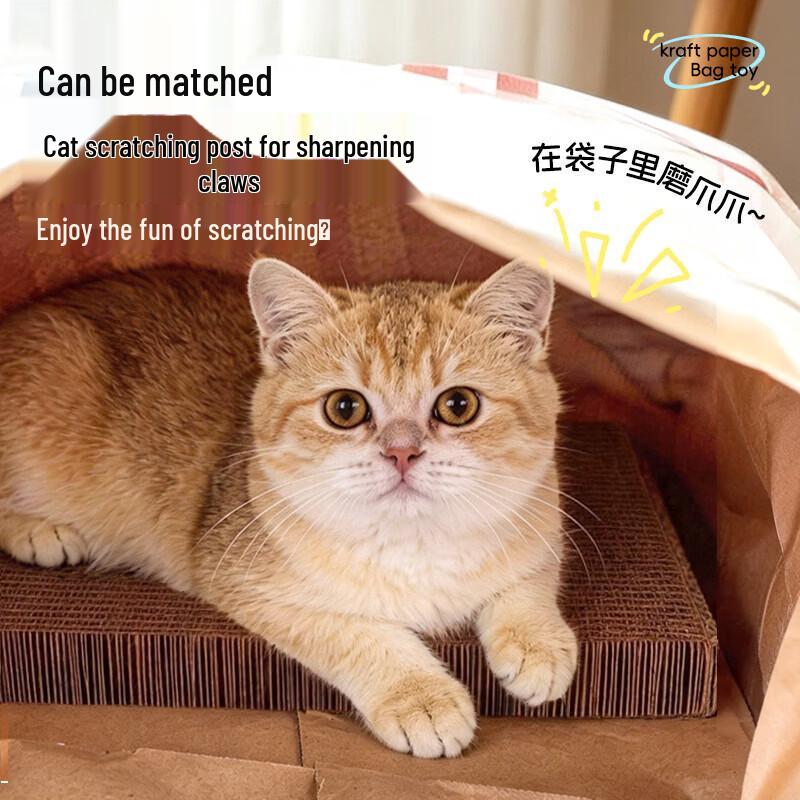 Jihang Cat Tunnel and Hideaway Sack (5-Pack)