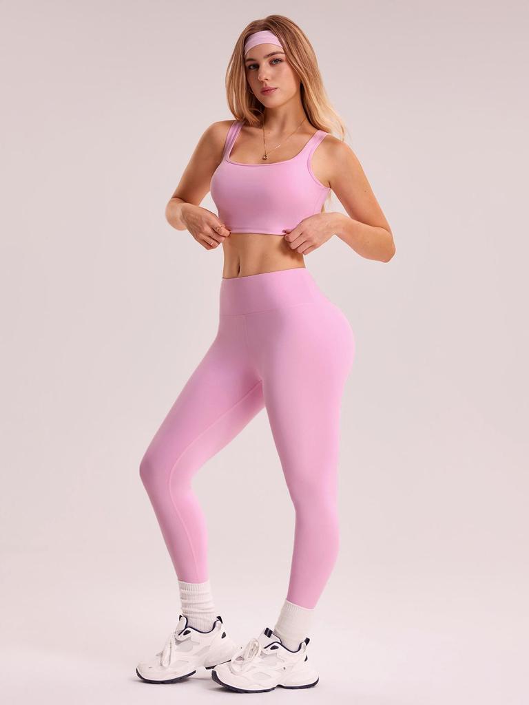 Women's Winter Yoga & Running Set: Quick-Drying Tight Brushed Fitness Underwear and Pants for Outdoor Sports.