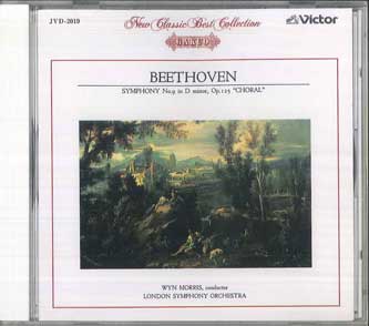 

CD - Beethoven: Symphony No. 9 with Chor JVD2019 VICTOR Japan Classical Used
