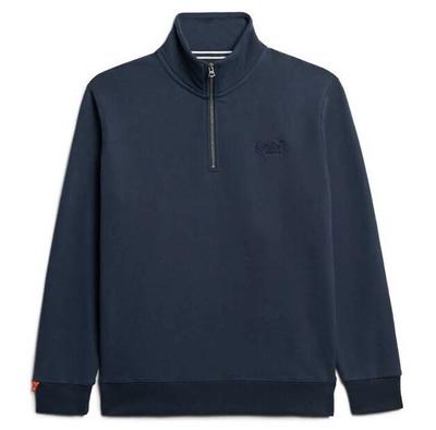 Superdry Essential Logo Henley halvglidelås genser
