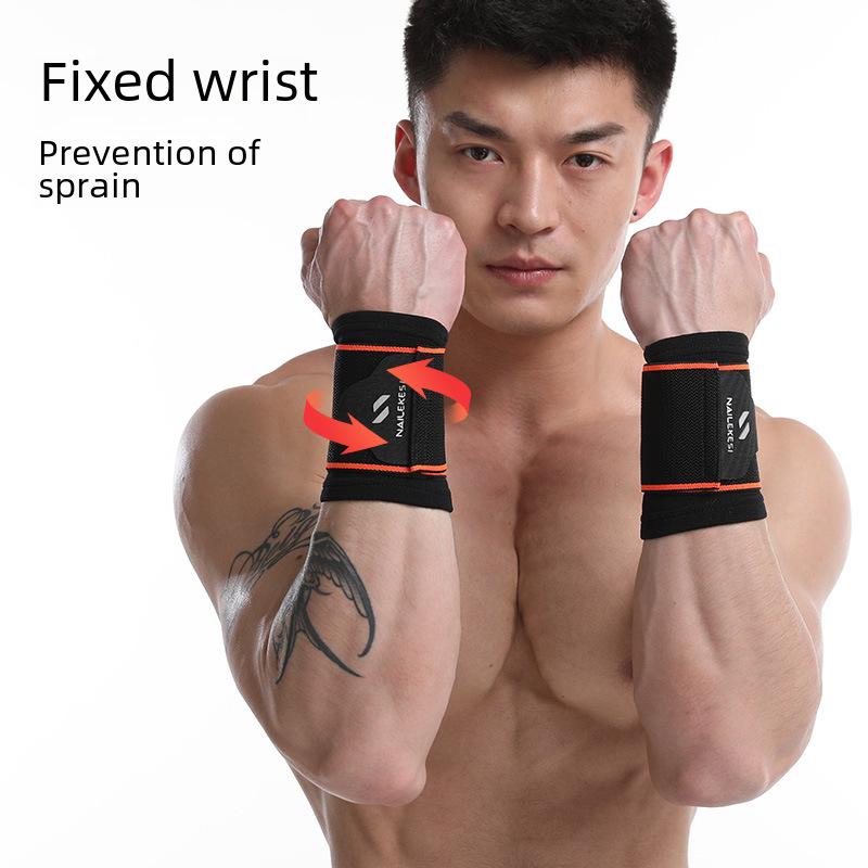 Pánský sportovní chránič zápěstí - Náramek na šlachy pro basketbal, vzpírání a fitness; Ochranný rukáv pro podvrtnutí a podporu kloubů.