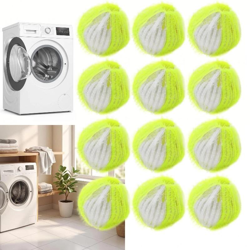 Reusable Pet Hair Remover Dryer Ball - Lint Cleaning Tool for Washing Machine