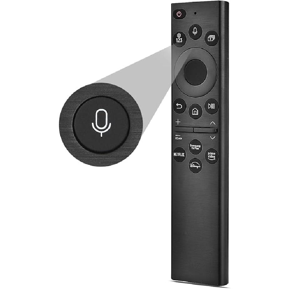 Voice Remote Replacement for Samsung Smart TV, BN59-01385A Compatible for All Samsung Smart TVs (4k 8K Ultra HD Neo QLED, LED) with Voice Function, Universial