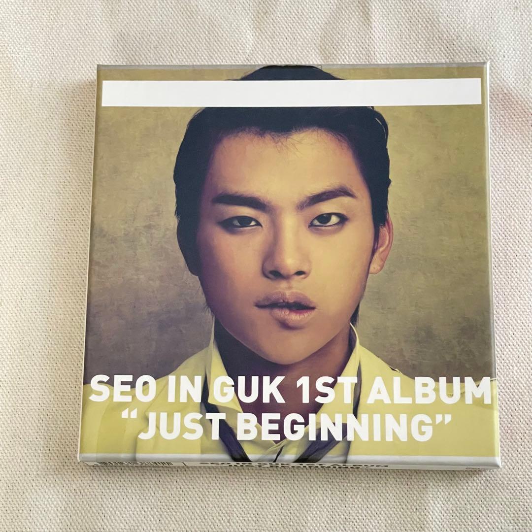 

[USED] Seo In-guk 1st Album JUST BEGINNING - Rare