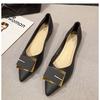 Summer Pointed Toe Woman Flats Young Comfortable Trend Shoe On Promotion Chic and Elegant Popular Slip-on Office Shoes for Women