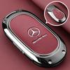 PNR1  Car Alloy Key Case Key Bag Shell For Mercedes Benz 2022 C S Class W206 W223 S350 C260 C300 S400 S450 S500 Key Shell Protector
