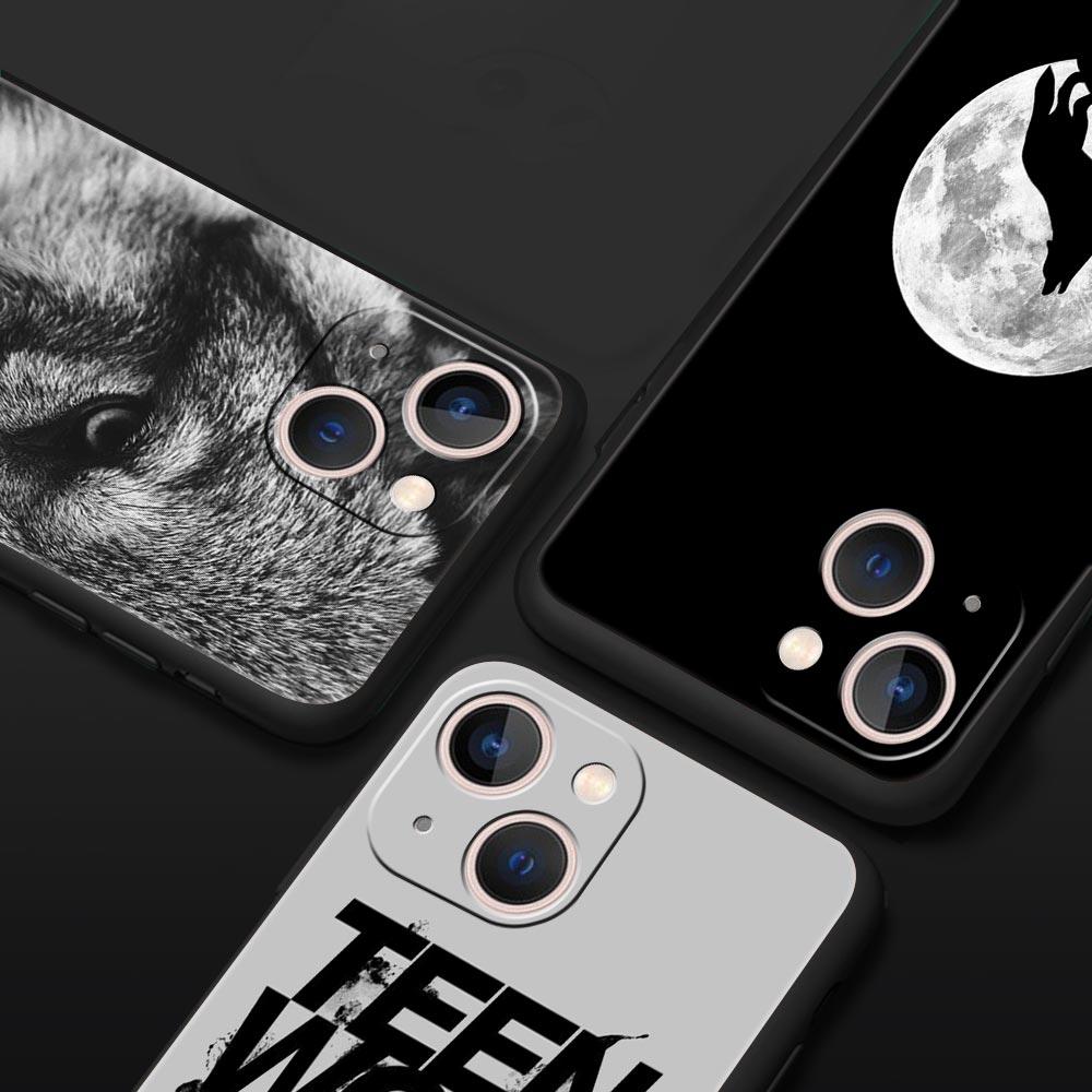 The Wolf Phone Case For iPhone 17 16E 15 16 14 13 12 11 Pro Max 7 8 Plus Soft TPU Back Cover