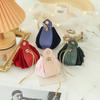 Velvet Drawstring Bag Embossed Floral Fadeless Pattern Jewelry Storage Pouch for Daily Trinket Candy Holding