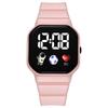 Cartoon Kids LED Watches Silicone Strap Digital Kids Watch Electronic Wristwatch Sports Clock for Boys and Girls Gifts
