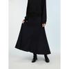 French Modal Fishtail Midi Skirt