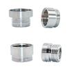 Mässing 1/2 x M16 M18 M20 M22 M24 M28 Gänganslutning Silver Krananslutningar Vattenrenare Tillbehör Köksvattenkran Adapter