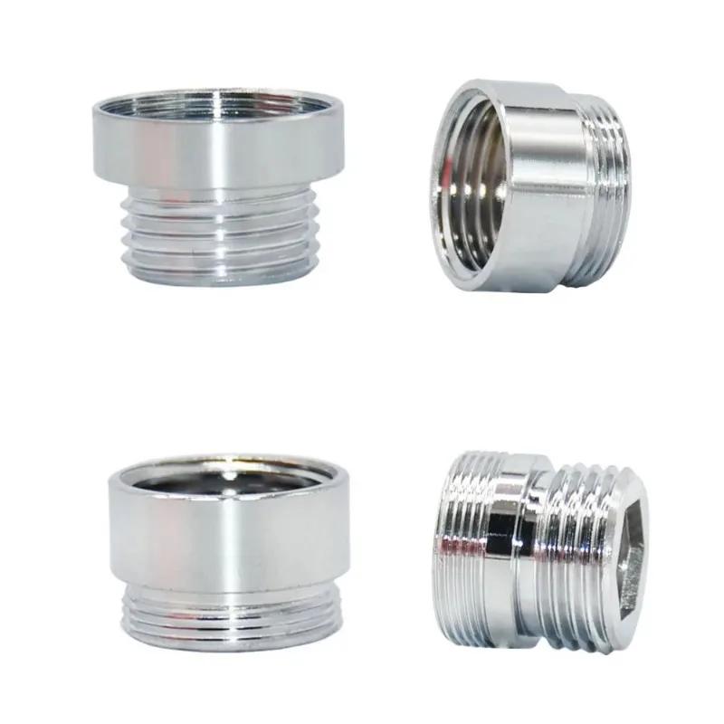 Mässing 1/2 x M16 M18 M20 M22 M24 M28 Gänganslutning Silver Krananslutningar Vattenrenare Tillbehör Köksvattenkran Adapter
