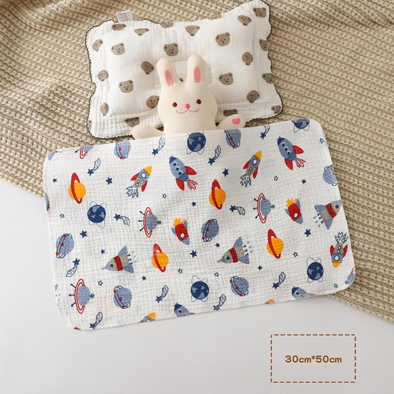 Soft & Quick Drying Baby Washcloth Absorbent Infant Gauze Towel Burp Cloth Perfect for Bath Time Feeding Diaper Changes
