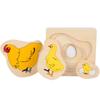 Montessori Multi-Layer Jigsaw Cognitive Growth Puzzles Wooden Toys  Kindergarten Kids