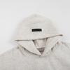 ESS Double-Line Flocked Letter Hoodie - Unisex Loose Fit Plus Velvet Hooded Jacket by Trendy American Brand