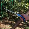 Coping Saw with Plastic Handle for Woodworking and Bamboo Cutting, Small Fine Tooth Hand Saw
