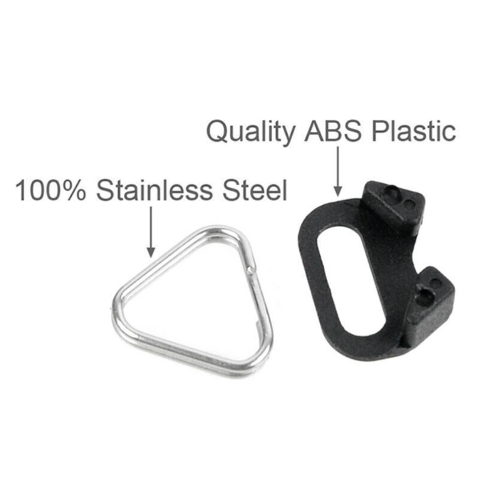 Adapter Conversion Ring Belt Hook Shoulder Strap Connector Camera Strap Buckle Triangle Split Ring