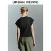 UR2026 Women's Fruit Print Tie-up Short Sleeve T-shirt