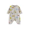 [Miffy Collaboration] Mini Balabala Baby Jumpsuit Summer Skin Friendly Bamboo Cotton Antibacterial Baby Home Crawling Suit