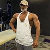 Muscleguys Banana Printed Mens Mesh Yback Training Wear Tank Tops Vneck Sports Causal Fashion Vest Singlets Gym Sleeveless Top Men