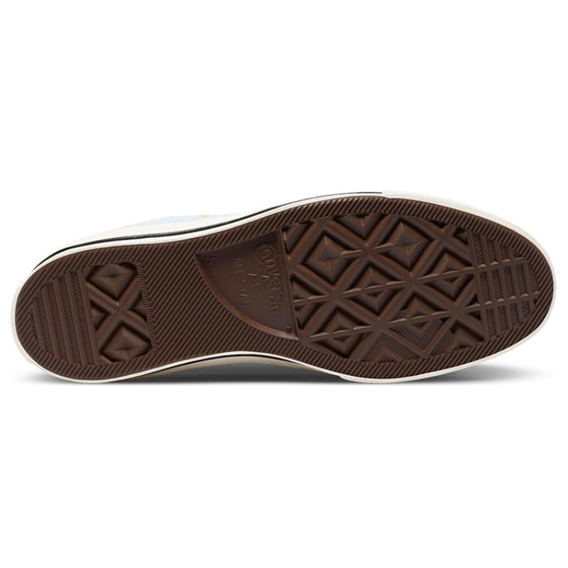 Converse Women's Chuck 70 High 'Embroidered Floral Print Chambray Blue' Women's